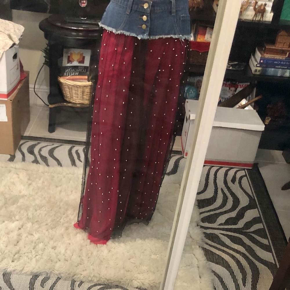 BUNDLE of 3 Sheer Skirts, size 2 - Picture 7 of 8